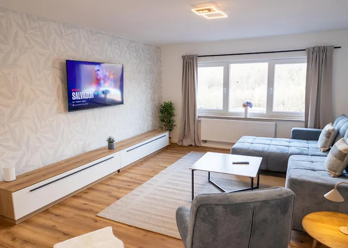 Modernes 100 Qm Mit 2 Schlafzimmern Lägenhet Siegen